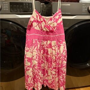 BRAND NEW ECI Pink and Cream Casual Dress